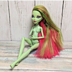Monster High Venus McFlytrap Doll Nude Missing Hand Forearm Parts OOAK Custom